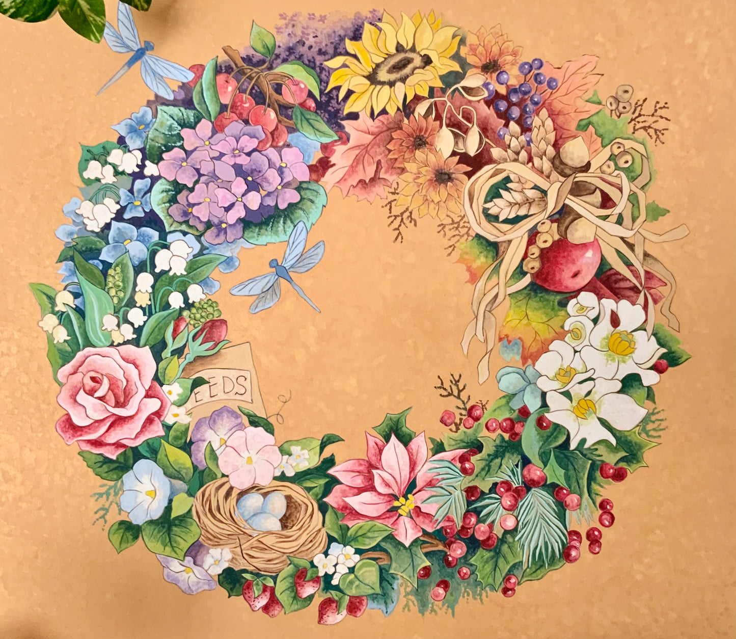 Flower wreath