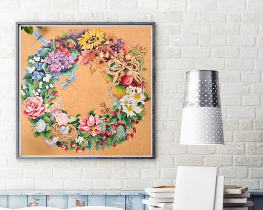 Flower wreath
